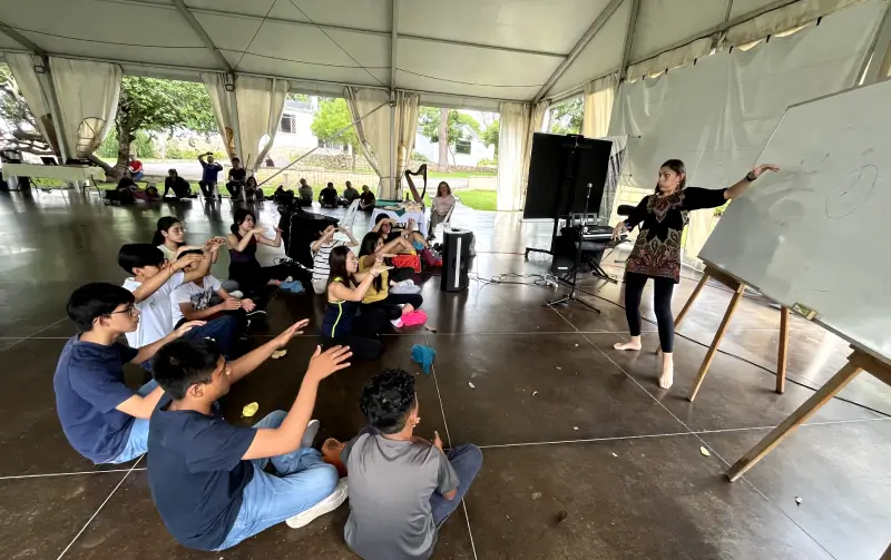 Escuela de Música Carlos F. Novella lleva a cabo el Taller de Rítmica con la metodología Jaques Dalcroze